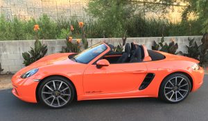 SmartTOP additional top control for Porsche 718 Boxster