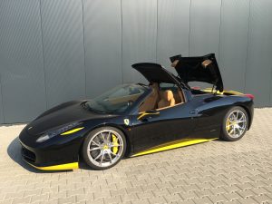 SmartTOP add-on soft top control for Ferrari 458 Spider