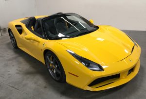 SmartTOP add-on roof top control for Ferrari 488 Spider