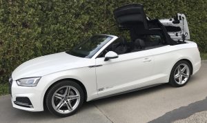 SmartTOP additional soft top control for the new Audi A5 Cabriolet