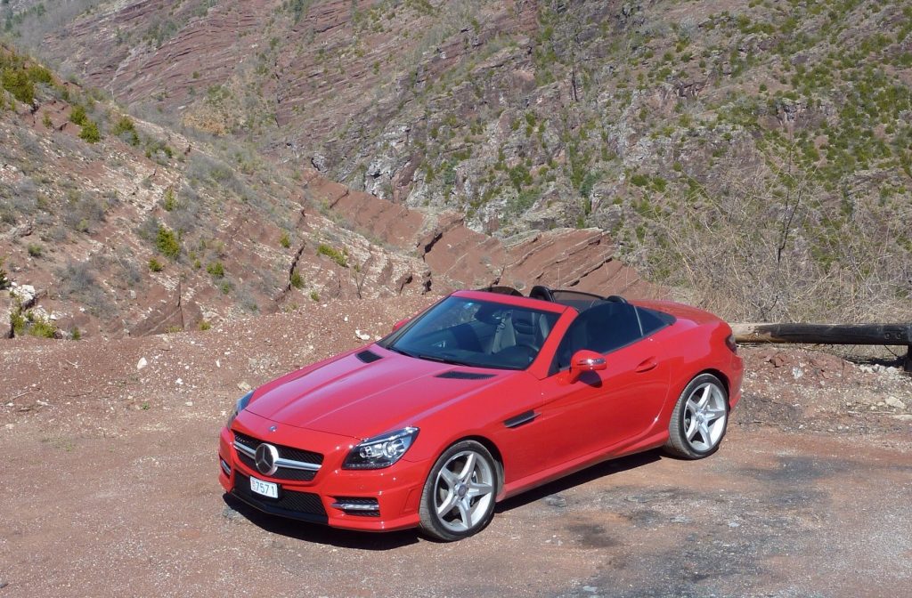 SmartTOP convertible top control for Mercedes-Benz SLK and SLC