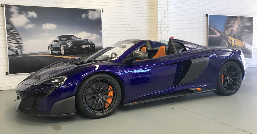 SmartTOP convertible top control for McLaren 675LT Spider