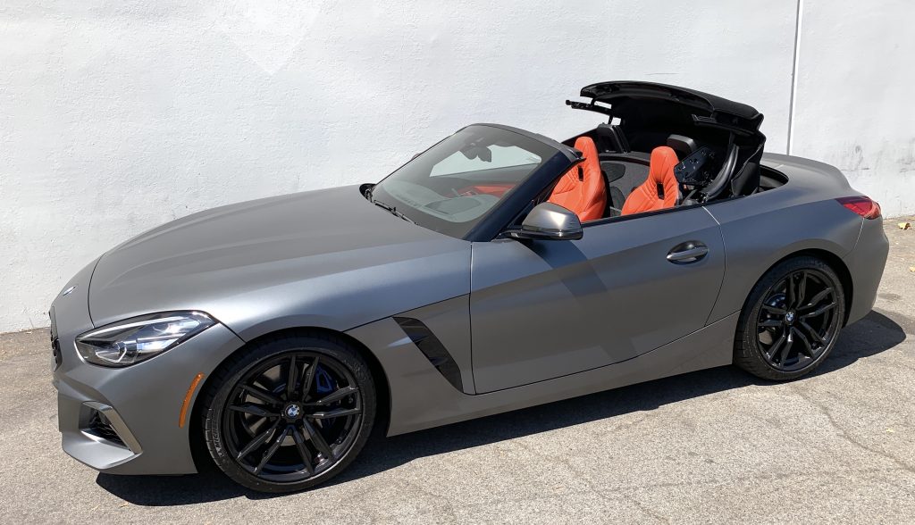 SmartTOP additional convertible top control for the new BMW Z4 Roadster