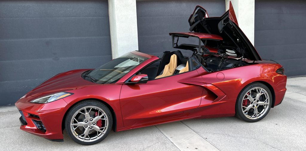 SmartTOP Convertible Top Control for the 2024 Chevrolet Corvette