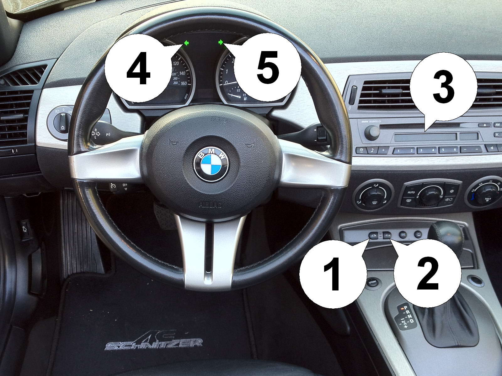mods4cars SmartTOP for BMW Mini R52 Cabrio Convertible - operate the top by  remote & while driving 