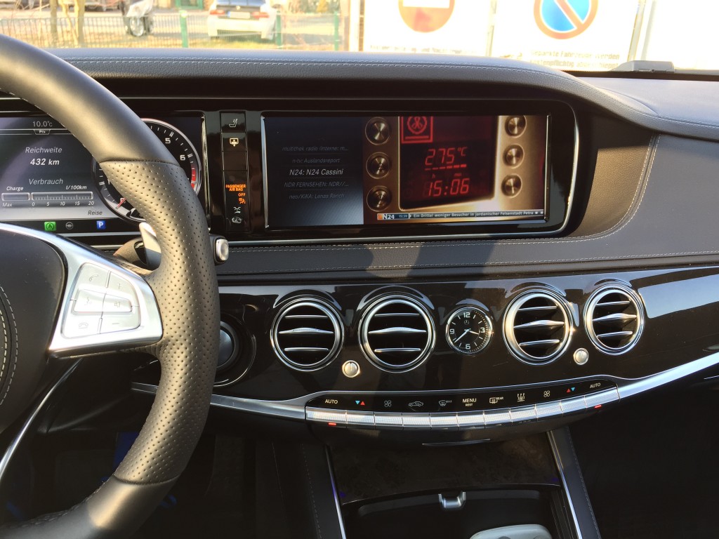 TV-Freischaltung SmartTV für die Mercedes-Benz S-Klasse