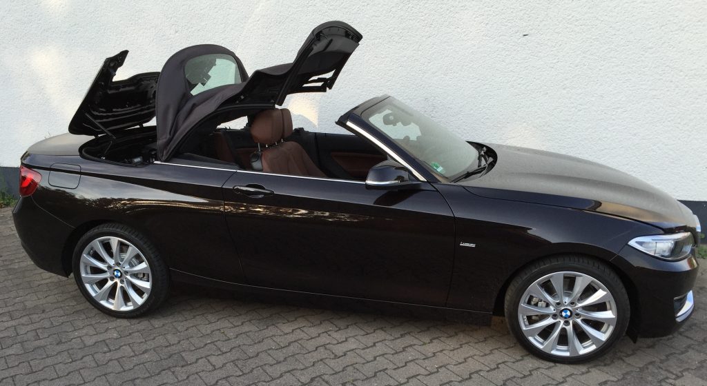 SmartTOP Verdecksteuerung für das neue BMW 2er Cabrio